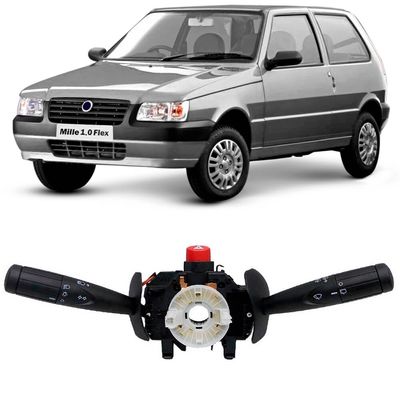 Chave Seta Fiat Uno Mille 2009-2013 com Limpador Traseiro IM12564