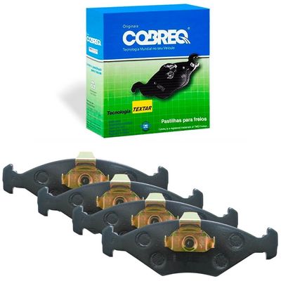 Kit Pastilha Freio Ford Ecosport Fiesta 2002-2009 Dianteira Teves