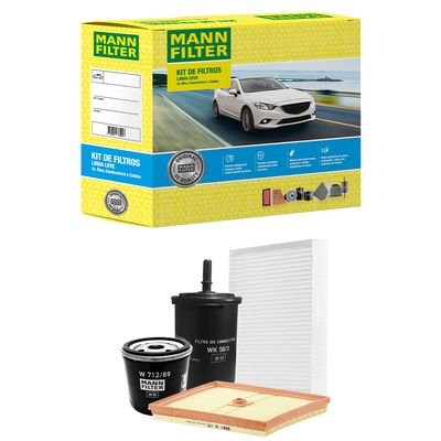 ケンケン Filtro Óleo Citroen AX BX C5 ZX 91 a 2012 MANN-FILTER W712/8