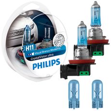 katsu91ライト Lâmpadas Tech One Code Super Led 12V H1 8000K IP67 - Par - HiperVarejo