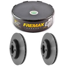 Par Disco Freio Nivus T-Cross 2020-2021 Dianteiro Ventilado HF81C