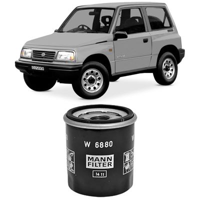 Filtro Óleo Citroen AX BX C5 ZX 91 a 2012 MANN-FILTER W712/8