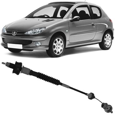 ゆか Cabo Embreagem Peugeot 206 1.0 2001-2002 1046 mm Tuba 27214