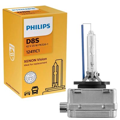 Lâmpada Philips Xênon Vision D3S 42V 35W PK32D-5 Farol - Hiper Varejo