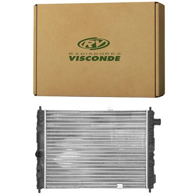 Radiador New Ka Ecosport 2013-2020 Ar Manual e Automático Denso